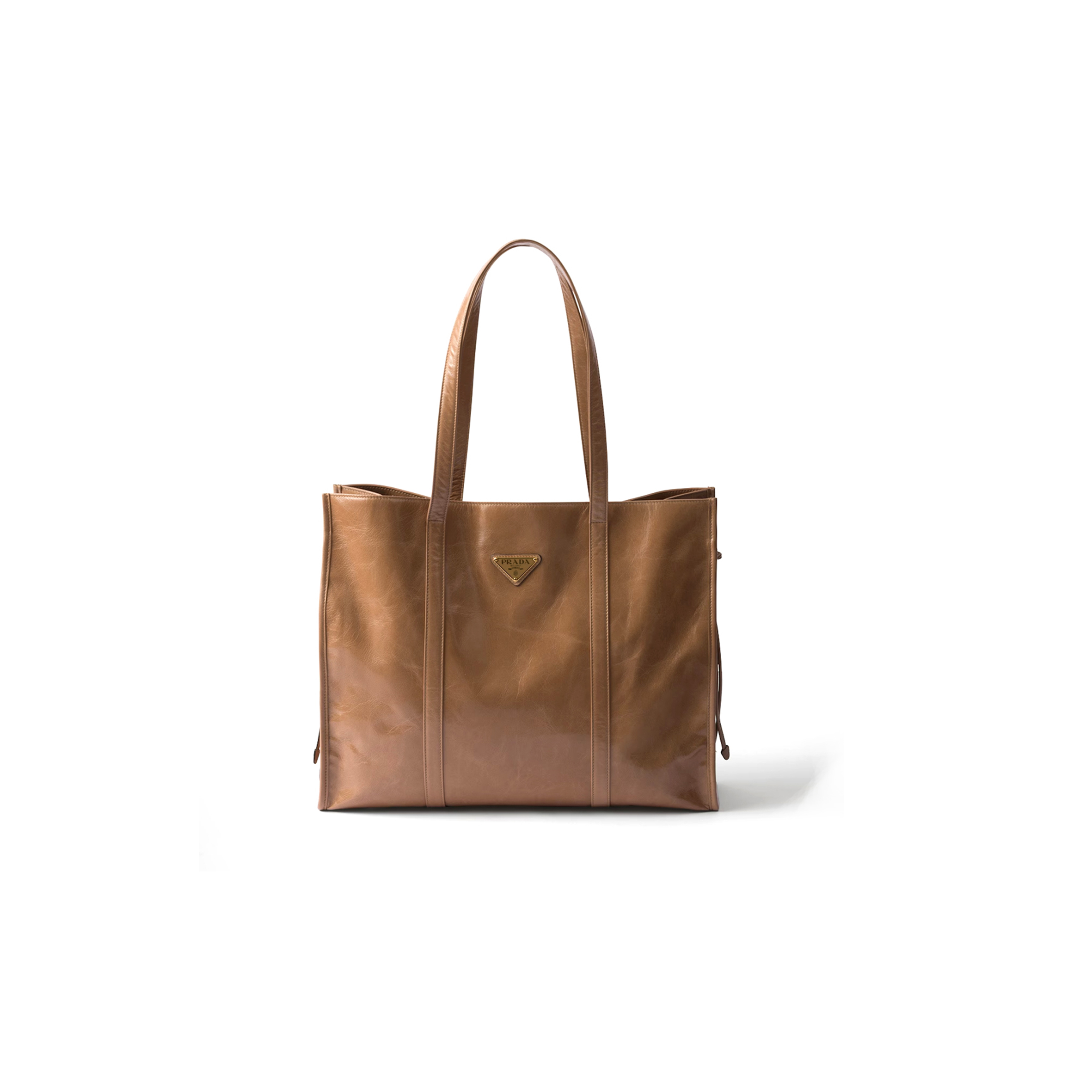 PRADA LARGE LEATHER TOTE BAG 1BG460 (39*31*10cm)